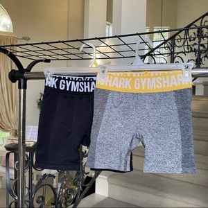2 Pairs of Gymshark seamless biker shorts